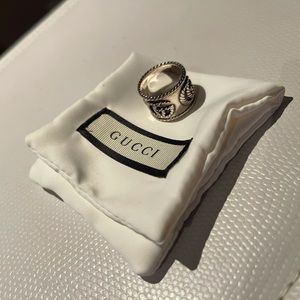 Gucci double G ring SIZE 12